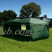10 x 20 Palm Springs GREEN EZ Pop Up Canopy Gazebo Party Tent with 6 Side Walls   